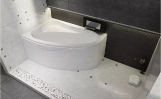 Акриловая ванна Riho Lyra B021001005 R 153х100см белый